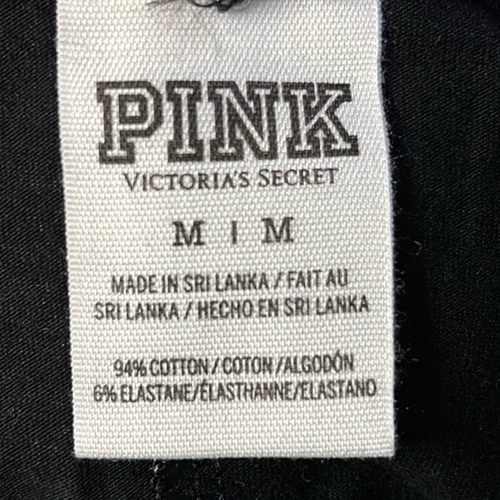 Pink Victoria's Secret Black and White Print Fit and Flare Skater Skirt. Size M. - Picture 8 of 10